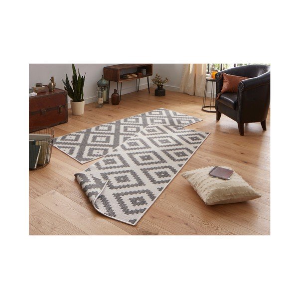 Covor pentru exterior NORTHRUGS Malta, 80 x 250 cm, gri-image-3