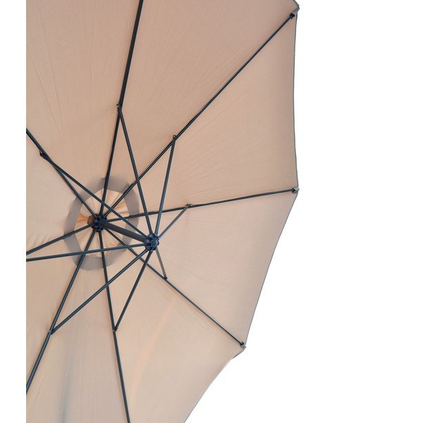 Umbrelă de soare bej ø 350 cm - Rojaplast-image-1