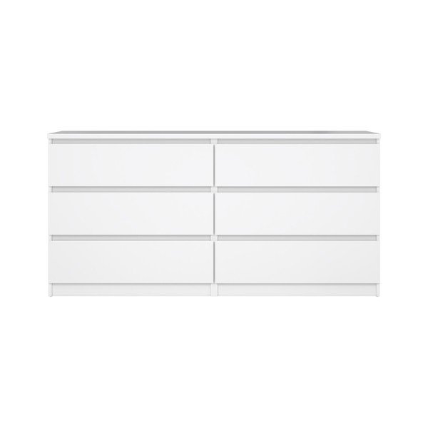 Comodă albă 154x76x50 cm Naia – Tvilum-image-2