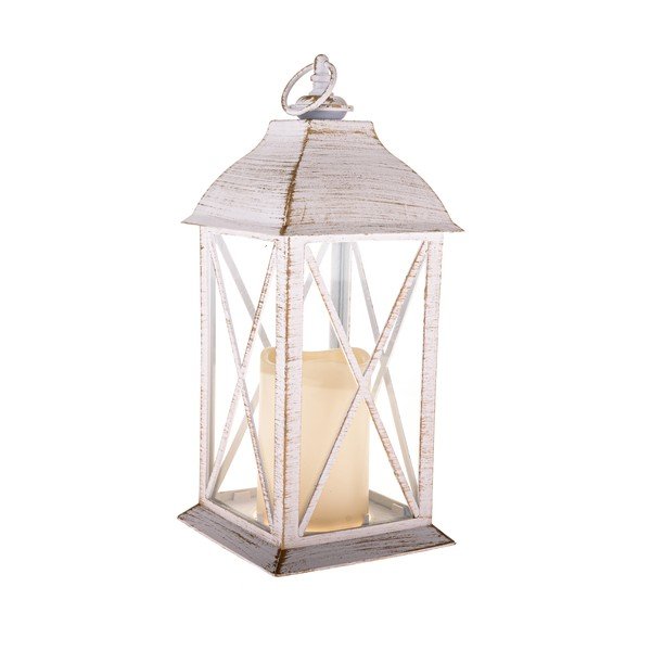 Felinar cu LED alb cu baterii (înălțime 30,5 cm) – Dakls