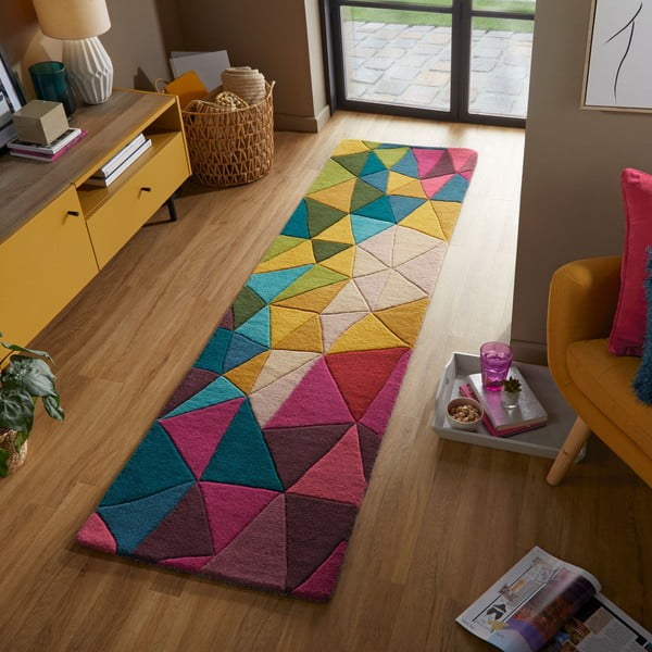 Covor tip traversă din lână Flair Rugs Falmouth, 60 x 230 cm-image-1