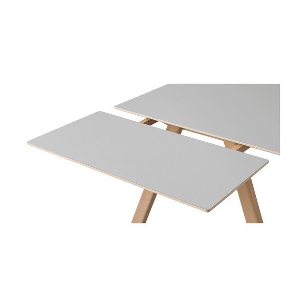 Extensie pentru masă Unique Furniture Bilbao, 45 x 90 cm, gri-image-1