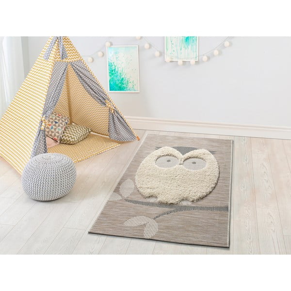 Covor pentru copii Universal Chinki Owl, 115 x 170 cm-image-1