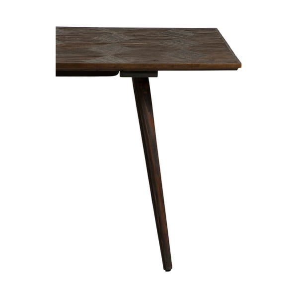 Masă de dining cu aspect de lemn de ulm 100x220 cm Diamond – DAN-FORM Denmark-image-3