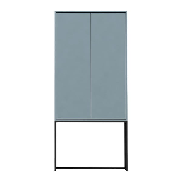 Dulap albastru deschis 75x164,5 cm Lennon – Really Nice Things