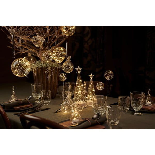 Decorațiune cu lumină LED Sirius Wave Ball, Ø 10 cm-image-4