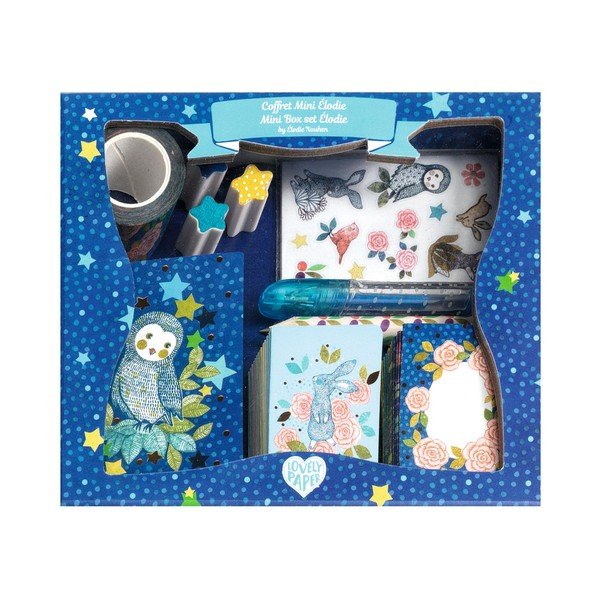 Set pentru corespondeță Mini Elodie Box - Djeco-image-1