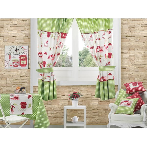 Față de pernă Jam and Green Dots-image-2