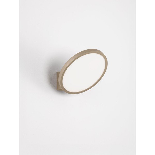 Aplică de perete auriu mat LED cu intensitate reglabilă din aluminiu Vea – Nova Luce-image-4