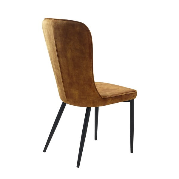 Scaun dining Unique Furniture Hudson, galben-image-4