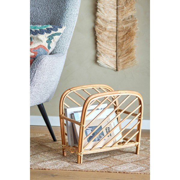 Suport de reviste din ratan Baker – Bloomingville-image-1