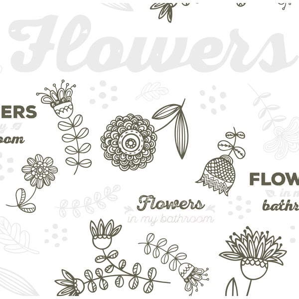 Perdea de duș 180x200 cm Flowers – MSV-image-3