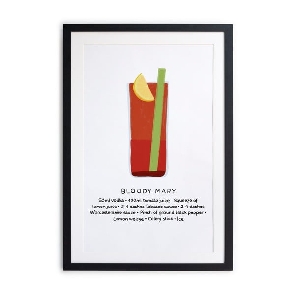 Tablou/poster înrămat Really Nice Things Bloody Mary, 40 x 50 cm