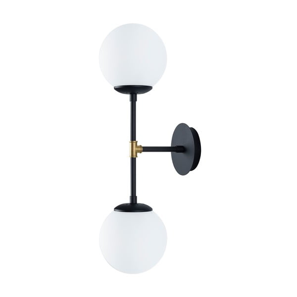 Aplică de perete Squid Lighting Kruva, lungime 58 cm, negru-image-2