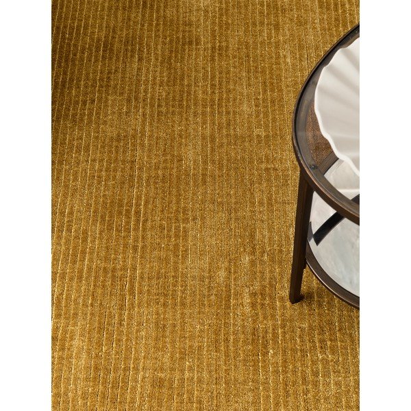 Covor galben muștar țesut manual 160x230 cm – Asiatic Carpets-image-1