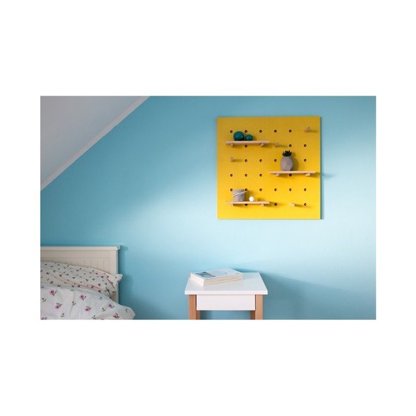 Organizator de perete Ragaba TRIVENTI, 60 x 60 cm, albastru-image-1