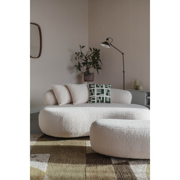 Canapea crem 185 cm Noxx – White Label-image-1