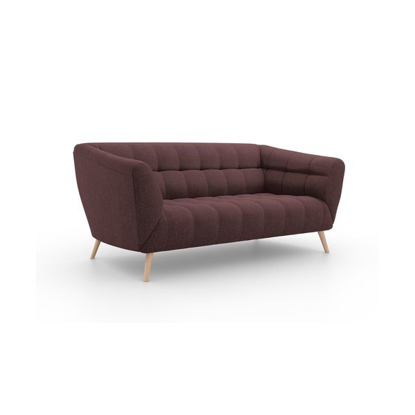 Canapea Interieurs 86 Étoile, 170 cm, roșu închis-image-2