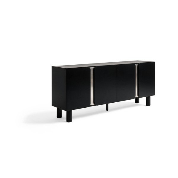 Dulap negru 180x75x40 cm Toledo – MOME-image-2