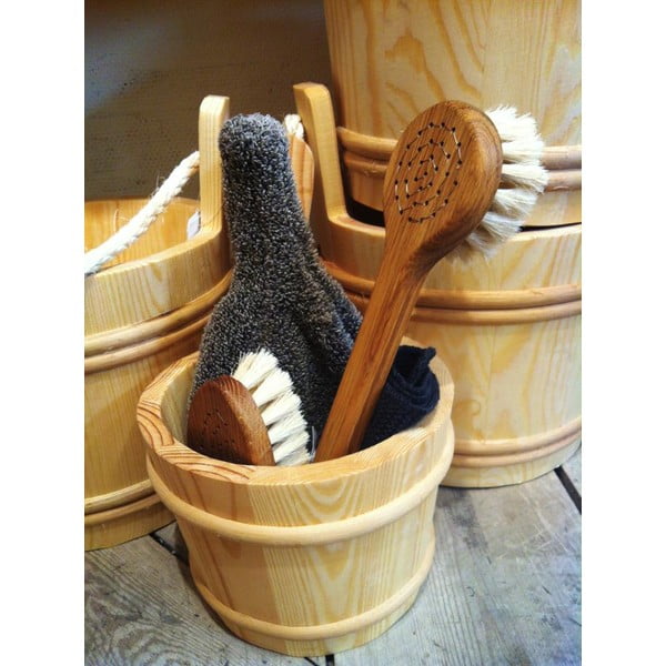 Pămătuf de bărbierit din păr natural Iris Hantverk, păr de bursuc-image-3