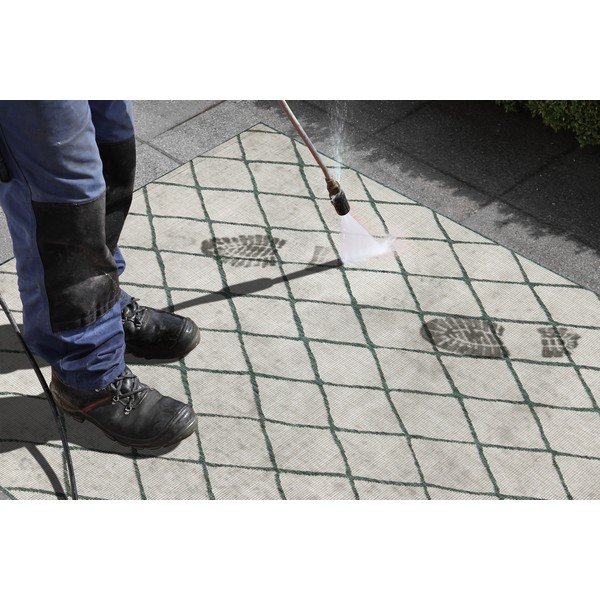 Covor adecvat pentru exterior NORTHRUGS Malaga, 200 x 290 cm, verde - crem-image-1