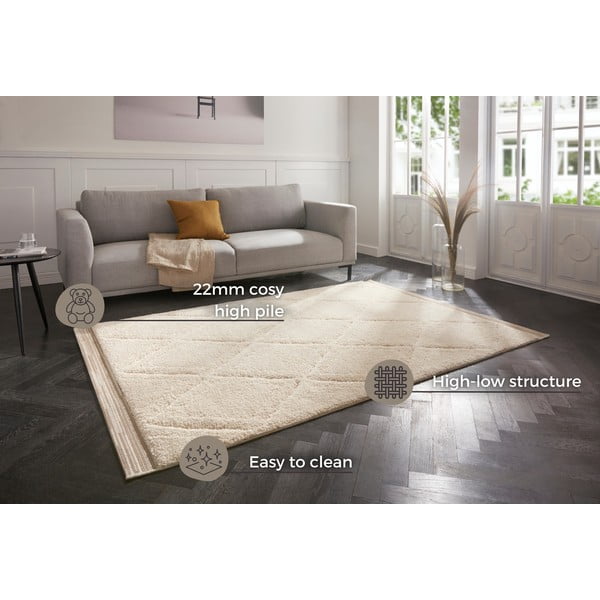 Covor Mint Rugs Norwalk Colin, 80 x 150 cm, bej-image-3