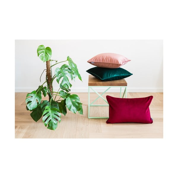 Față de pernă WeLoveBeds Mystic Burgundy, 40 x 60 cm, roșu-image-2