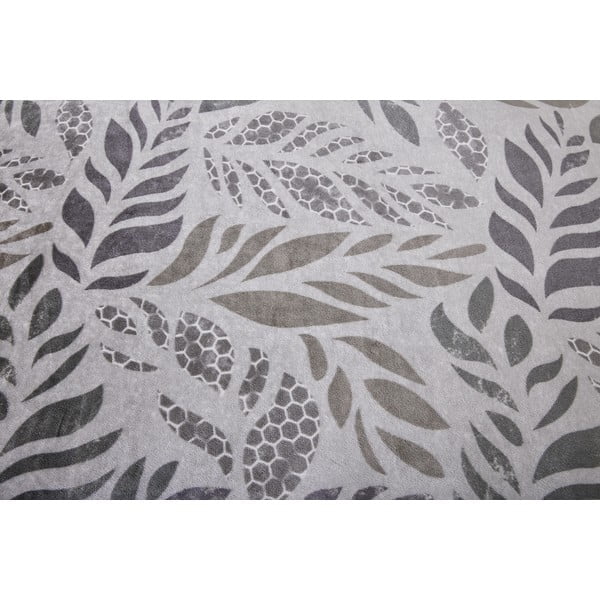 Lenjerie de pat gri din micropluș/cocolino pentru pat de o persoană 140x200 cm Judith – My House-image-4