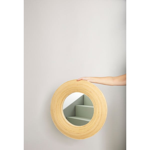 Oglindă de perete ø 60 cm Blush – Hübsch-image-2