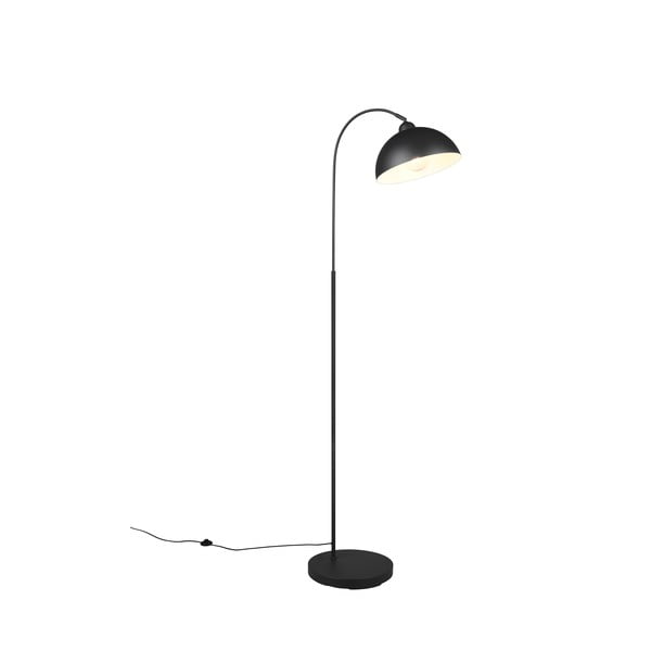 Lampadar negru cu abajur din metal (înălțime 170 cm) Sierra – Reality-image-3