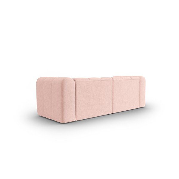 Canapea roz 228 cm Lupine – Micadoni Home-image-4