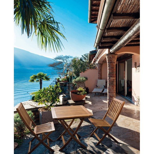 Măsuță de grădină din lemn de acacia 70x70 cm Noemi – Bizzotto-image-2