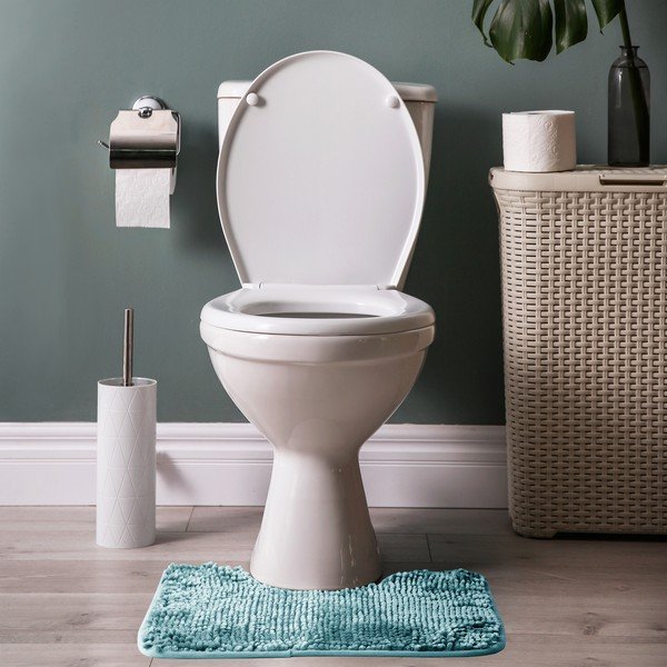 Set 2 covorașe de baie AmeliaHome Bati, albastru-image-2