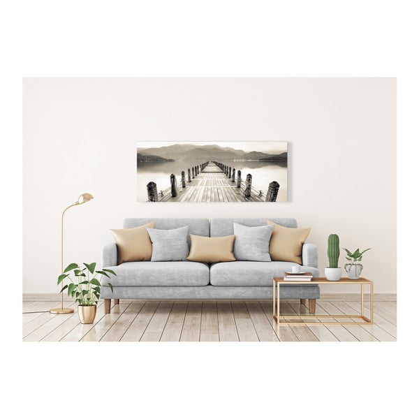 Tablou Styler Canvas Harmony Molo, 60 x 150 cm-image-2