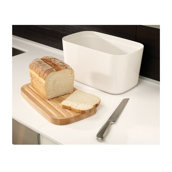 Cutie de pâine cu tocător Bread Bin, negru-image-2