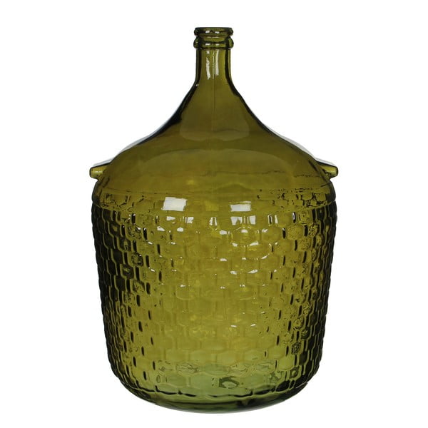 Vază din sticlă Mica Diego, 56 x 40 cm,verde