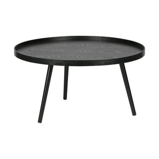 Măsuță de cafea WOOOD Mesa, ø 78 cm, negru