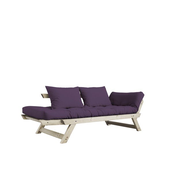 Canapea extensibilă Karup Bebop Natural/Purple-image-3