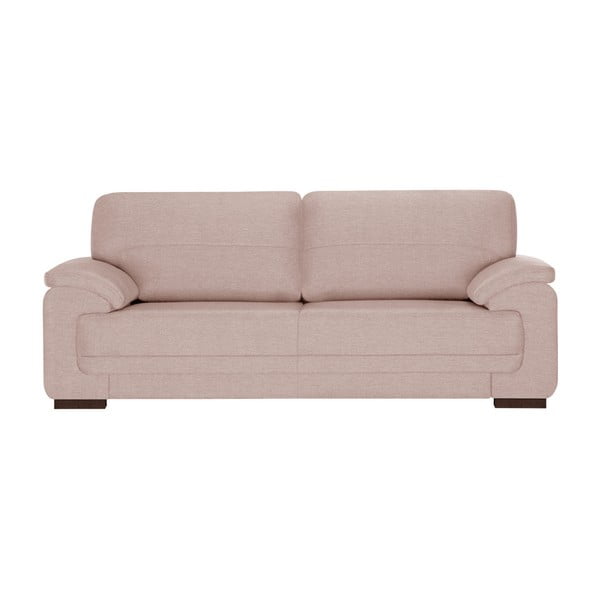 Canapea cu 3 locuri Florenzzi Casavola, roz pudră