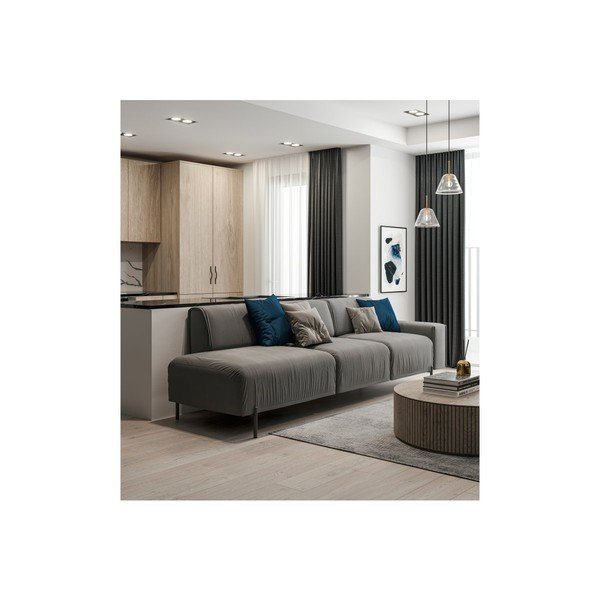 Plafonieră neagră cu abajur din metal 15x25,5 cm Milo – GTV-image-2