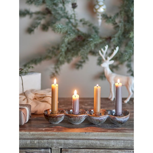 Sfeșnic pentru advent din gresie Kalia – Bloomingville-image-1