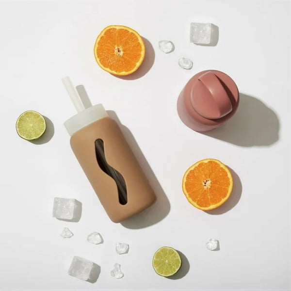 Sticlă mov lavandă de călătorie 500 ml Pastel Lilac – Muuki-image-3