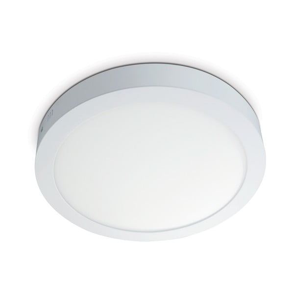 Lustră LED Kobi Sigaro, ⌀ 22,5 cm, alb