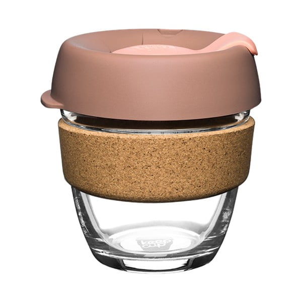 Cană de voiaj roz/maro 227 ml Brew Frappe S – KeepCup