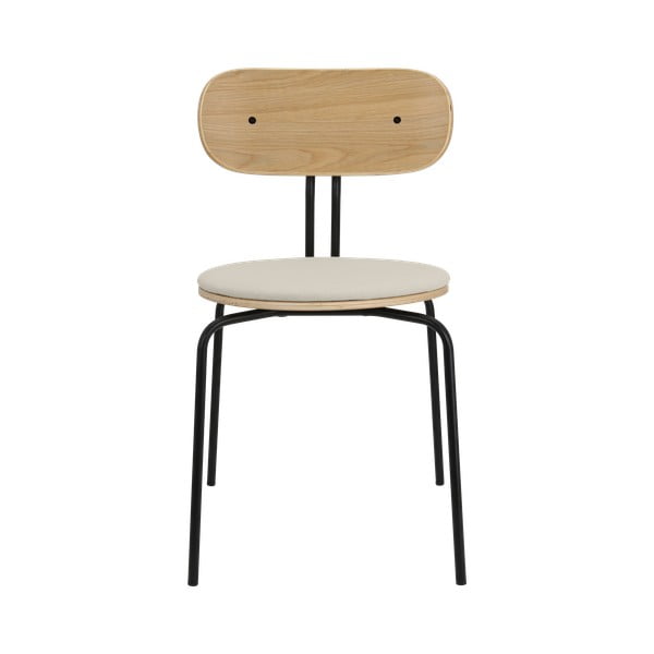 Scaun de dining negru/crem Curious – UMAGE-image-2