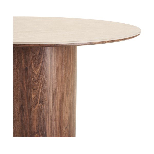 Masă de dining rotundă cu blat ceramic ø 140 cm Delphi – House Nordic-image-3