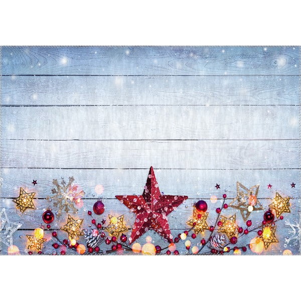 Covor Vitaus Christmas Period Star, 50 x 80 cm