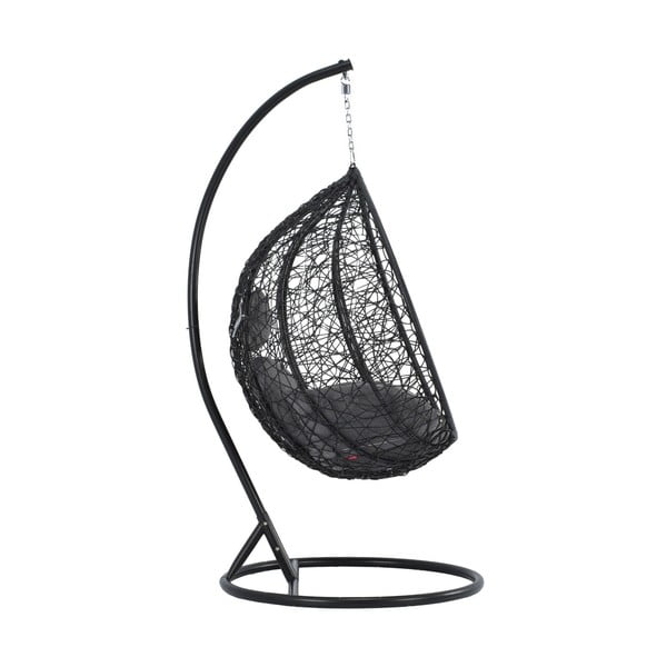 Fotoliu din ratan gri închis Bonami Selection Noela-image-2