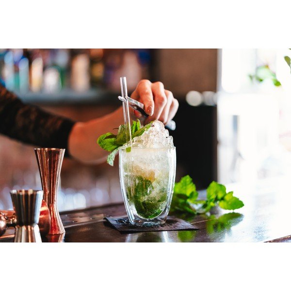 Căni 6 buc. cu perete dublu/pentru latte din sticlă 350 ml – Vialli Design-image-1