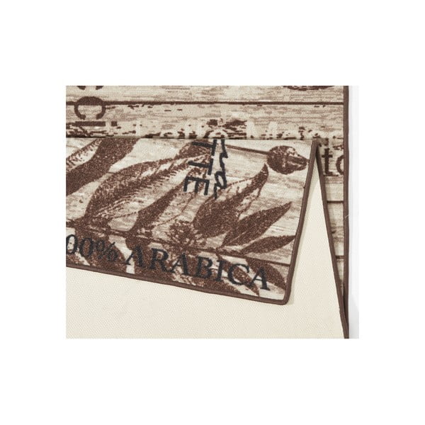 Covor tip traversă de bucătărie Hanse Home  Delicious Coffee, 67x180 cm, maro-image-2